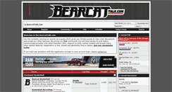 Desktop Screenshot of bearcattalk.com